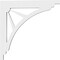 Ekena Millwork Stanford Architectural Grade PVC Bracket, 5/8"W X 10"D X 10"H BKTP01X10X10ST - alternate 4